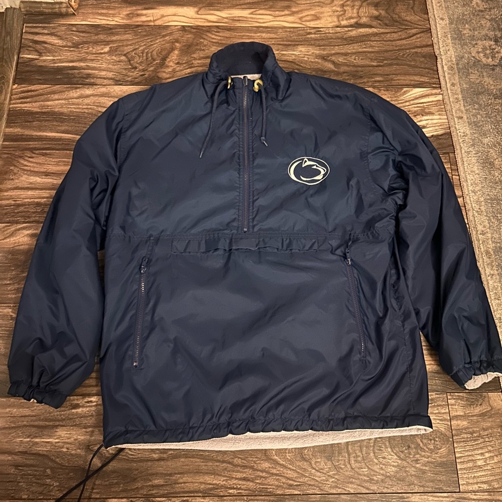 Champion Blue Athletic Windbreaker Jacket